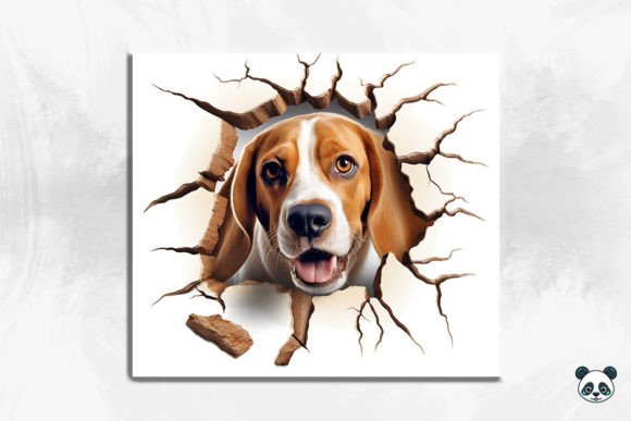 3D Beagle Cracked Hole 3: A Creative and Commercial Powerhouse for Modern Designers