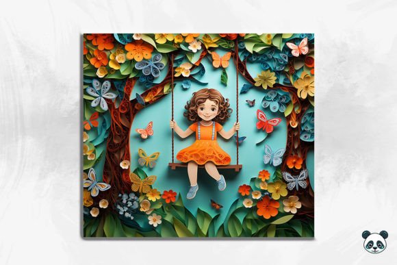 3D Swing Under Tree of Life Tumbler Wrap