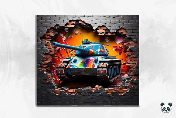 3D Tank Cracked Hole Tumbler 13 Design Guide