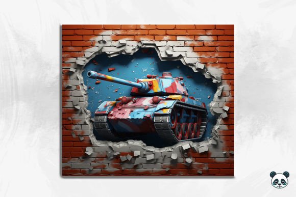 3D Tank Cracked Hole Tumbler 15 Design Guide