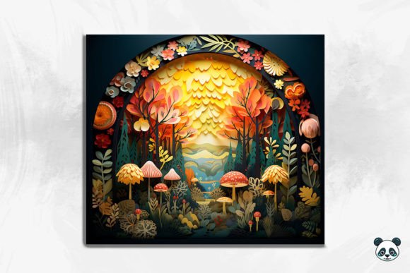 3D Tranquil Forest Scene Cracked Hole 3: A Detailed Overview