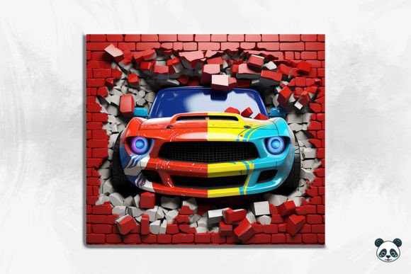 Mastering the 3D Race Car Cracked Hole Tumbler 6 Design for Professional Sublimation Results