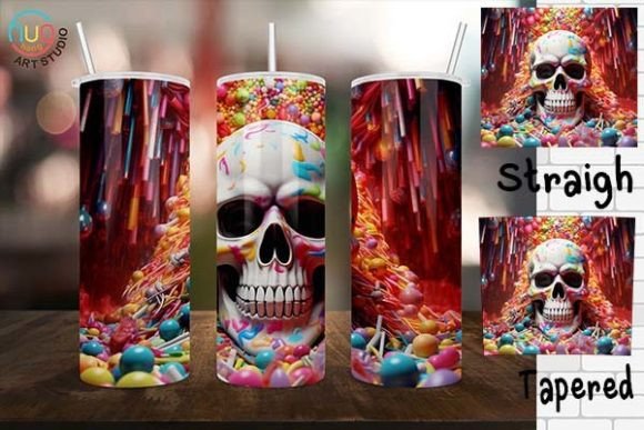 Skull Candy Halloween 20oz Tumbler