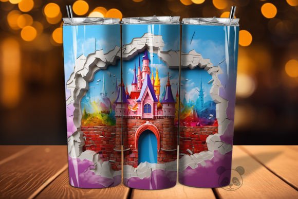 Unlocking Creative Potential with the 3D Castle Cracked Hole Tumbler 2 Design