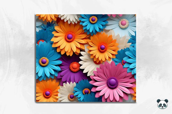 Unlocking Creativity: The Ultimate Guide to 3D Papercut Daisy Seamless Patterns for Sublimation
